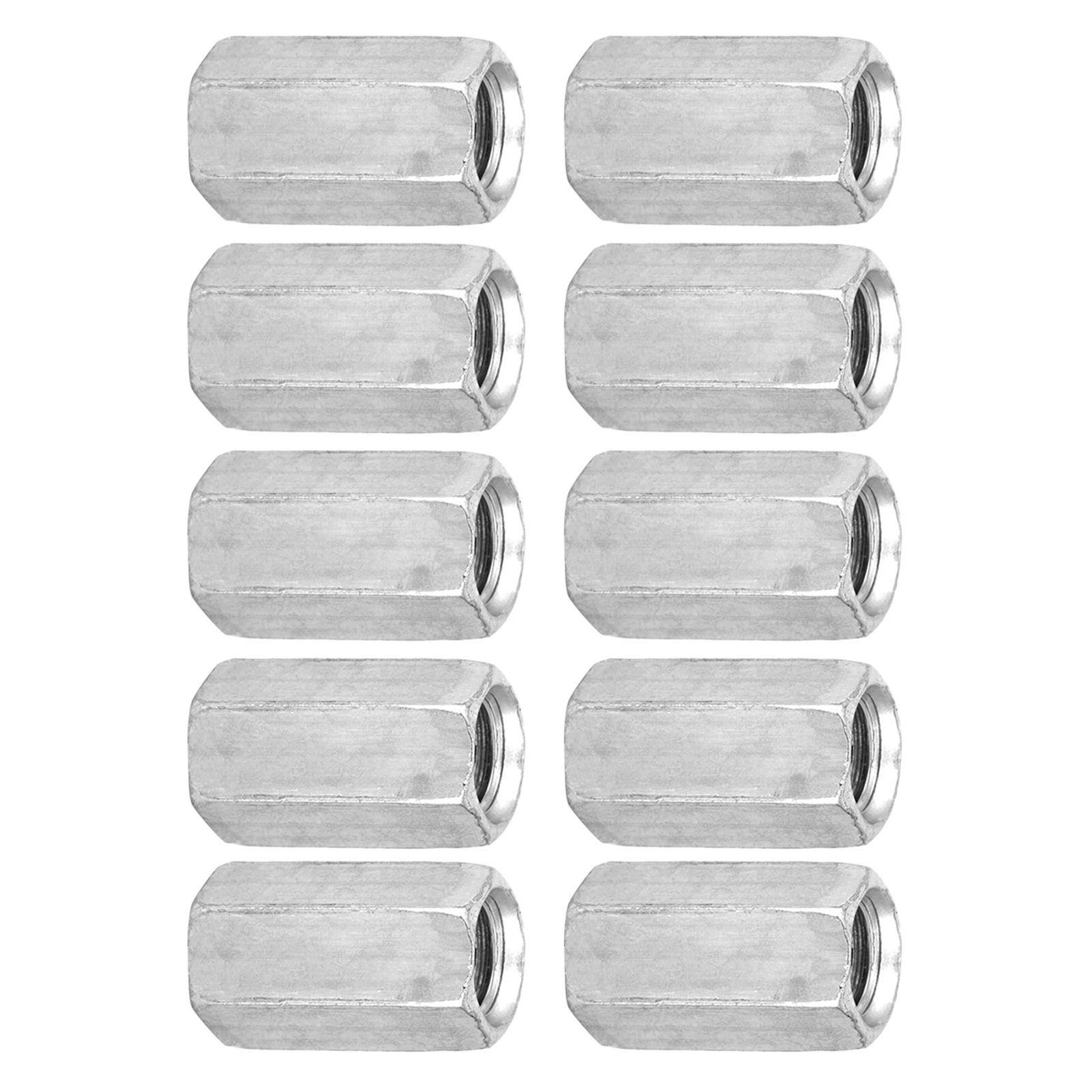 M8 X 20 Mm Verbindungsmuttern, 10er-packung, Sechskant-gewindebuchsen-distanzstücke, Stahlbefestigungselement