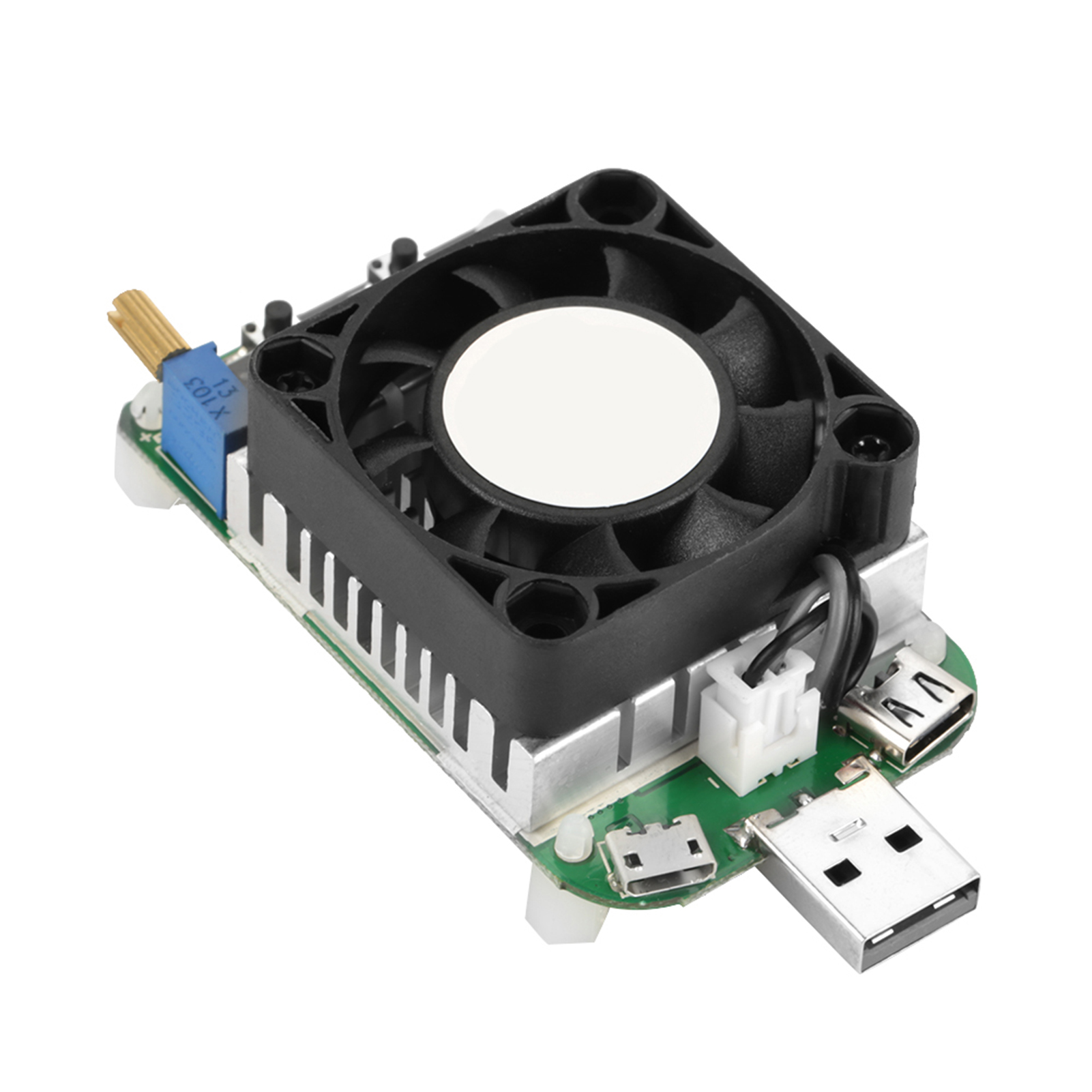 Ld25 Usb-ladetester Mit Digitalanzeige, Batteriemessung, Variablem Widerstand, Voltmeter Und Amperemeter