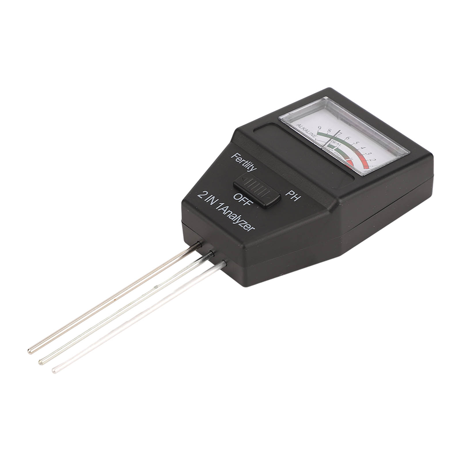 2-in-1-ph-bodenmessgerät, Präzise Feuchtigkeits- Und Lichtmessung, Multifunktional, Kompakt Und Leicht