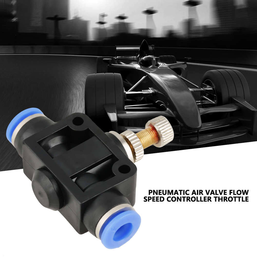 Satz Mit 5 6-mm-steck-luftstromreglern, Pneumatischer Drehzahlregler