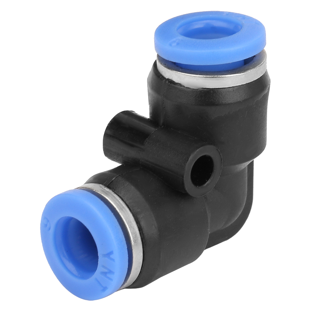 10-teiliges Schnellkupplungs-set Für Pneumatik, Gleichschenkliger Winkel Pv-6 (6 Mm), Kunststoff-steck-luftschlauch
