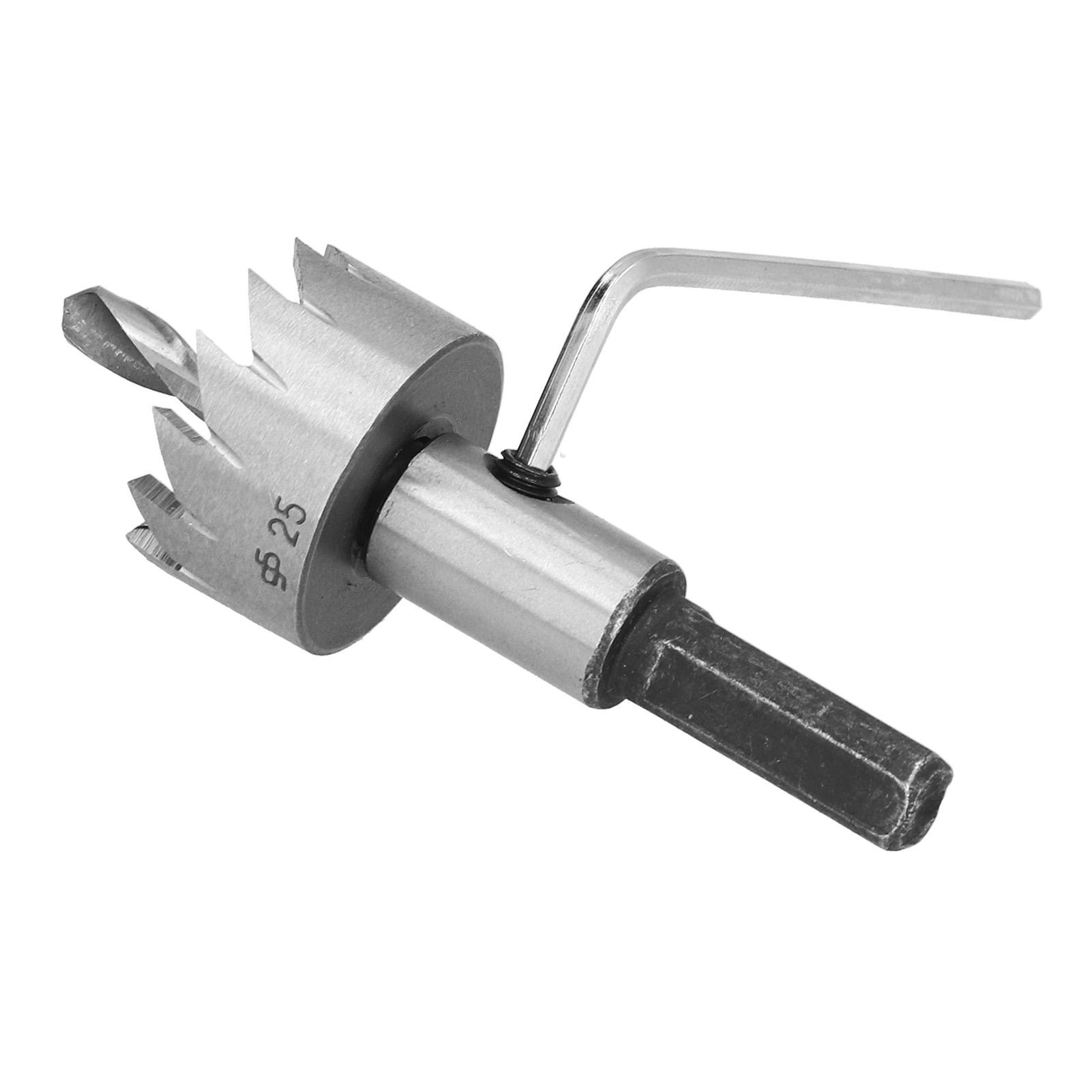 Hochgeschwindigkeitsstahl-lochsäge, Geringer Widerstand, Präzises Bohren Von Eisen- Und Aluminiumplatten, Scharfes Werkzeug, Effiziente Metallperforation, Langlebiger Hss-kernbohrer.