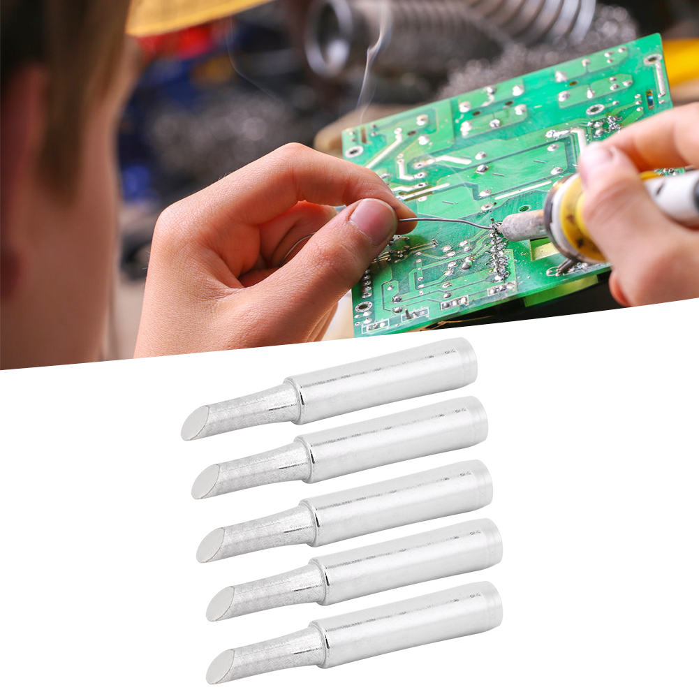 Set Mit 5 Bleifreien Lötspitzen, 4c Hufeisenförmige Lötspitzen, Lötwerkzeug 200-480°c
