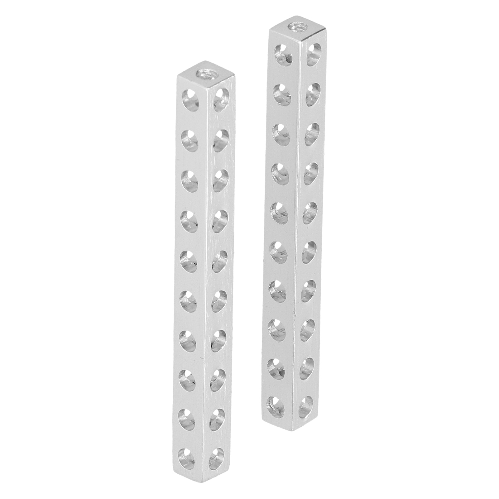 Aluminium L-profil, Leichter, Korrosionsbeständiger Träger, Robustes Vierkantprofil, Querschnitt 3106-0010-0080, Industrielle Anwendung.