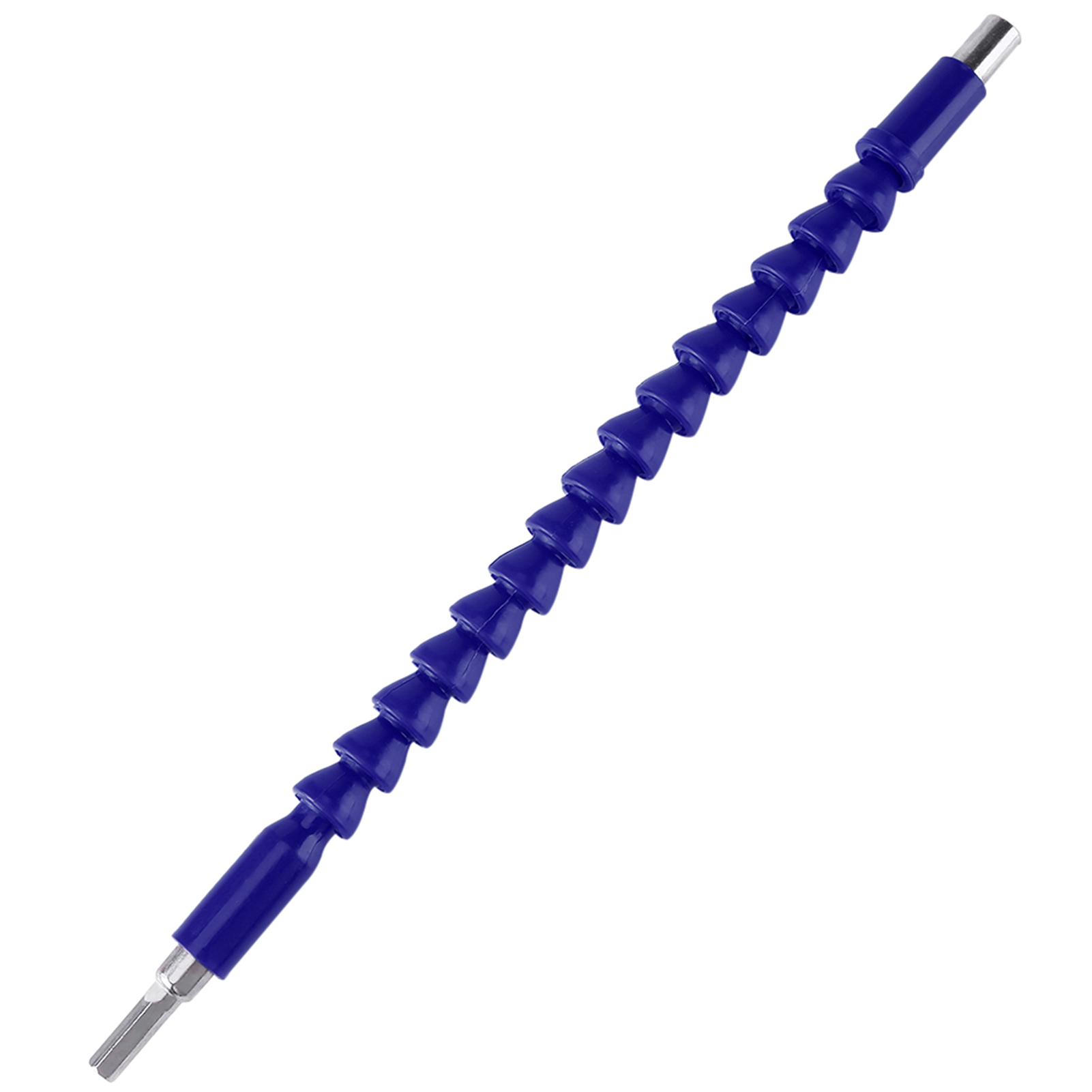 Flexibler 1/4"-sechskant-bithalter, Schraubendreherverlängerung, Drehbares Verbindungsstück (blau)