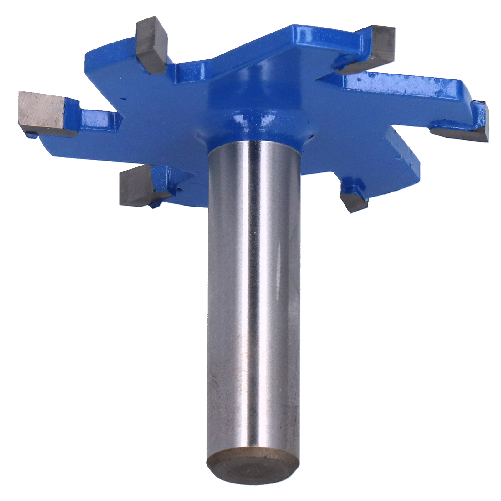Tslot 6-teiliger Nutfräser, Hartmetall-legierungsstahl, 1/2" Langer Schaft, Holzfräser, Nutfräser, Holzbearbeitungswerkzeug, Nutfräse