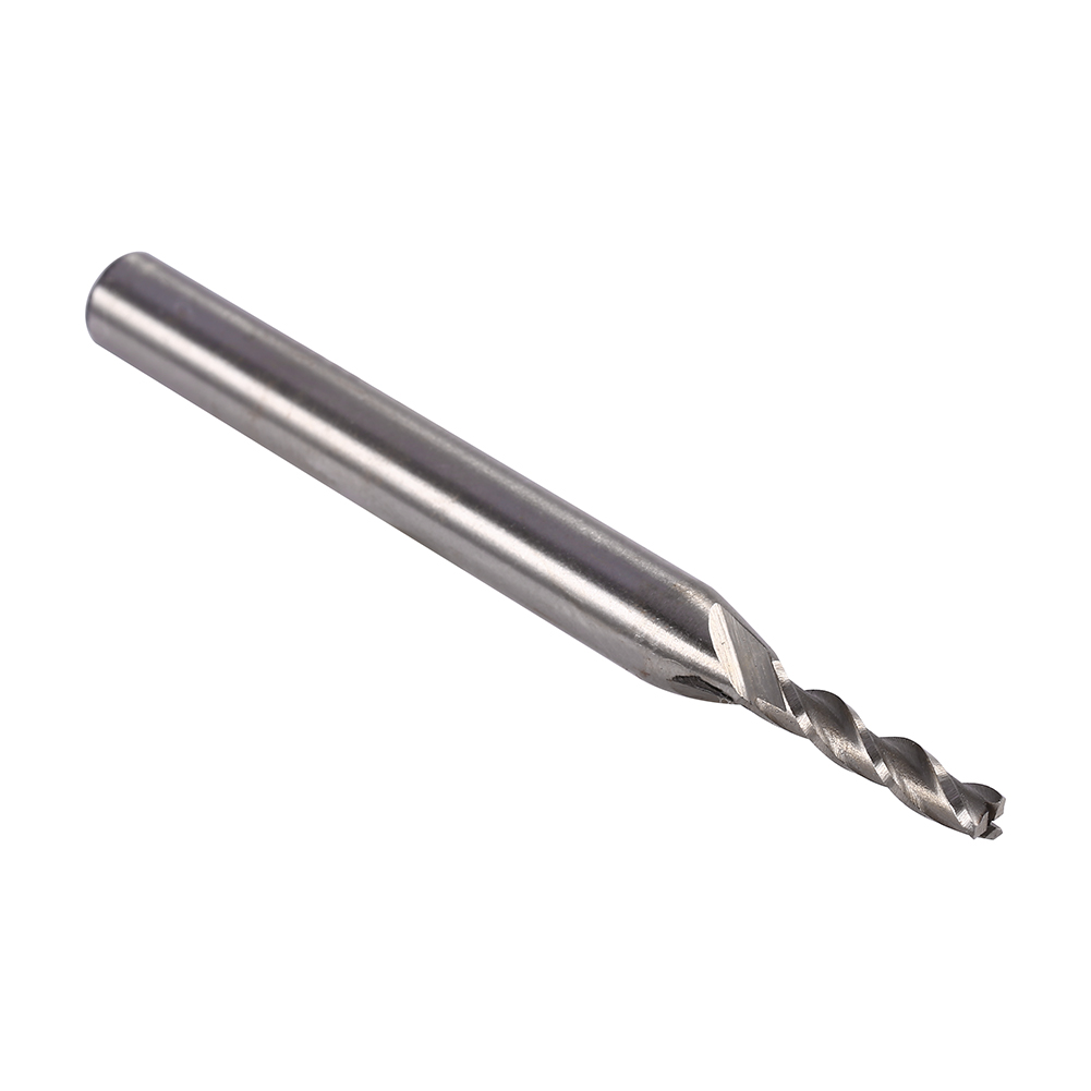3-mm-3-schneidiger Hss-aluminium-fräser, Cnc-spiralfräser, Robustes Und Langlebiges Werkzeug Für Oberfräsen, Präzisionsfräser