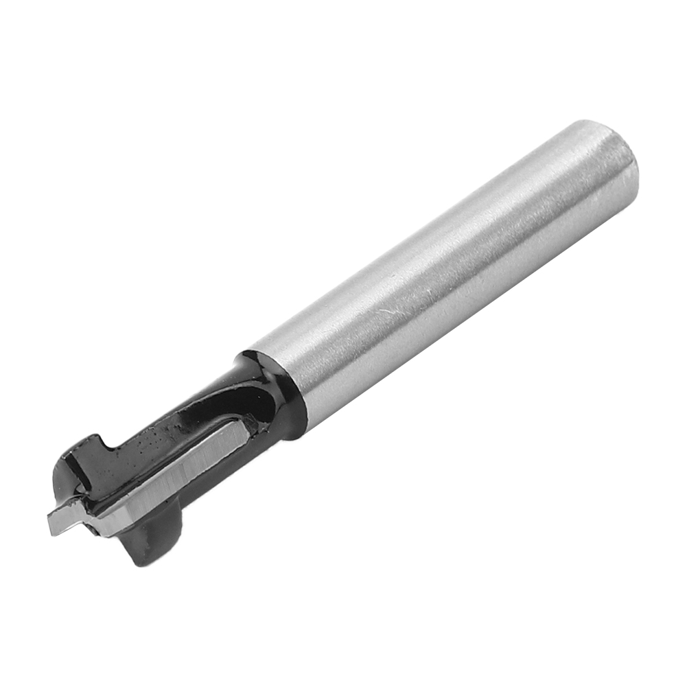 6x1/2 Holzfräser Mit 1/4 Hartmetallschaft, Feststellklinge, Holzbearbeitungswerkzeug, Nutfräser, Hartmetallklinge, Professioneller Holzfräser, 1 Stück.