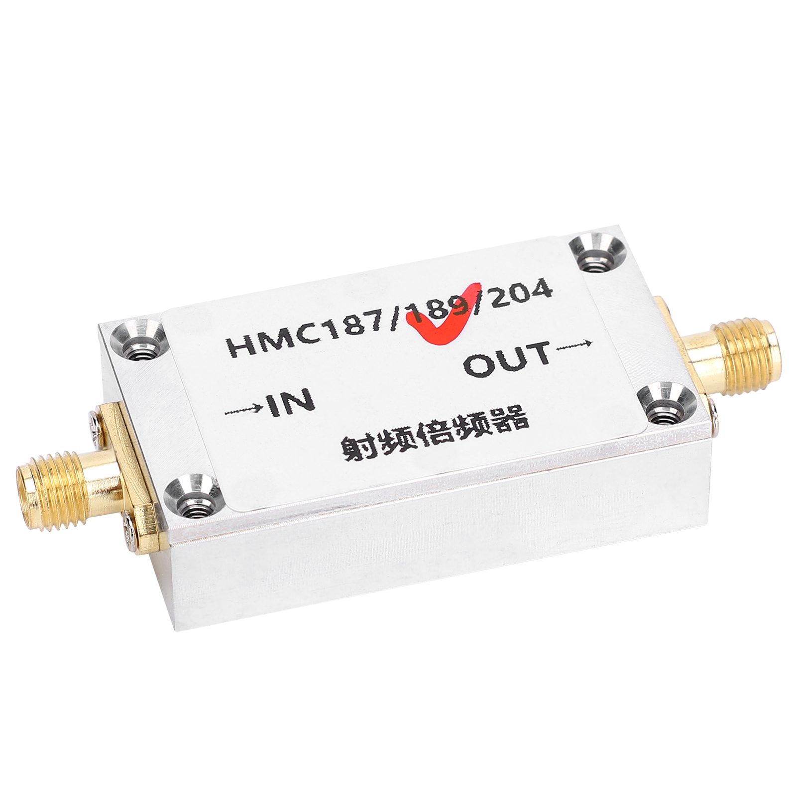 Frequenzvervielfacher Aus Aluminiumlegierung Hmc189, Hf-funkverstärker, Signalverdoppler Für Transceiver, Elektronisches Hochfrequenzbauteil.