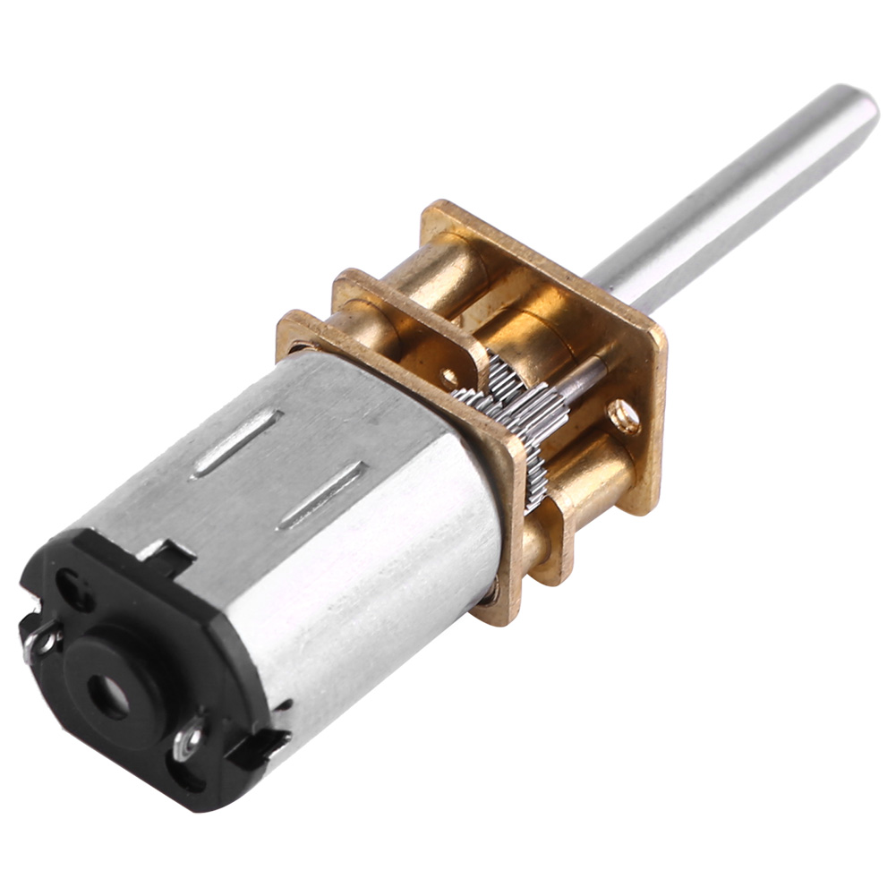 12-v-gleichstrom-getriebemotor Mit Langer Abtriebswelle, 2000 U/min, Drehzahlminderer