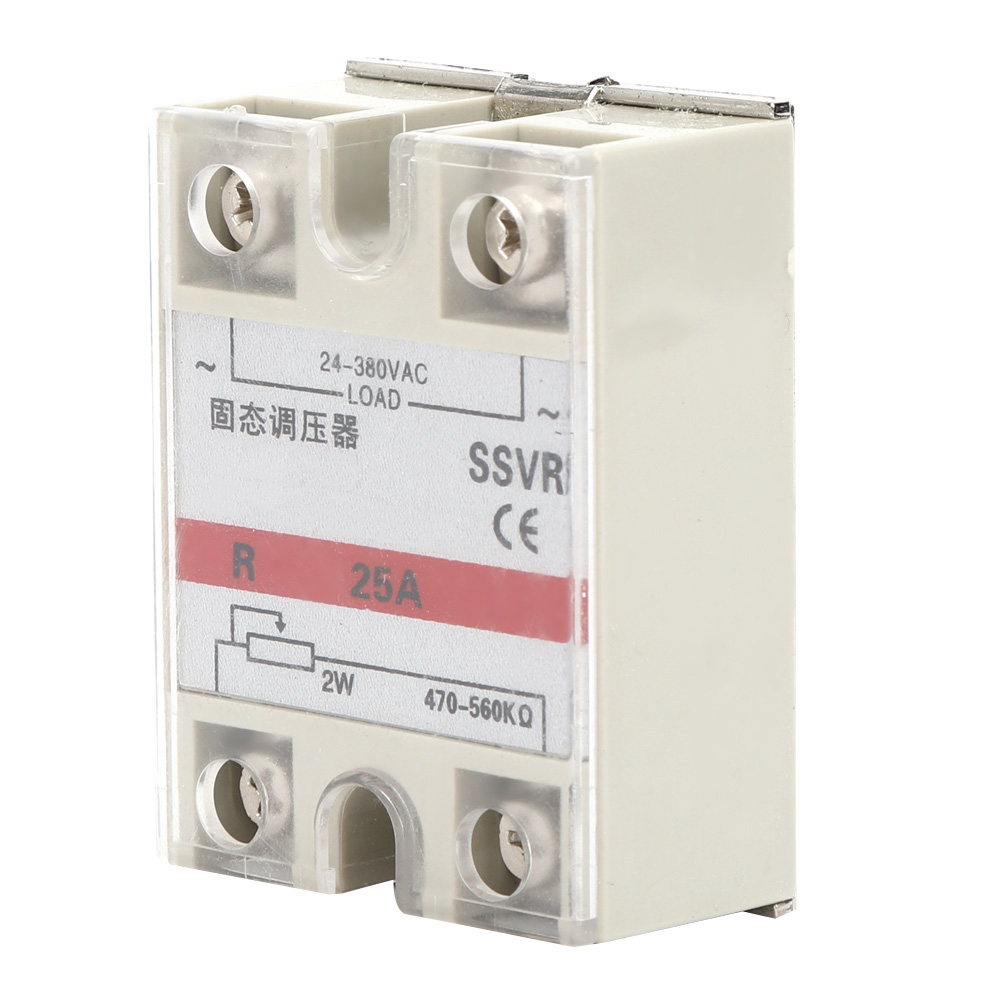 Einphasiges Statisches Spannungsregler-niederfrequenz-relaismodul Ssvr-25a 24-380vac