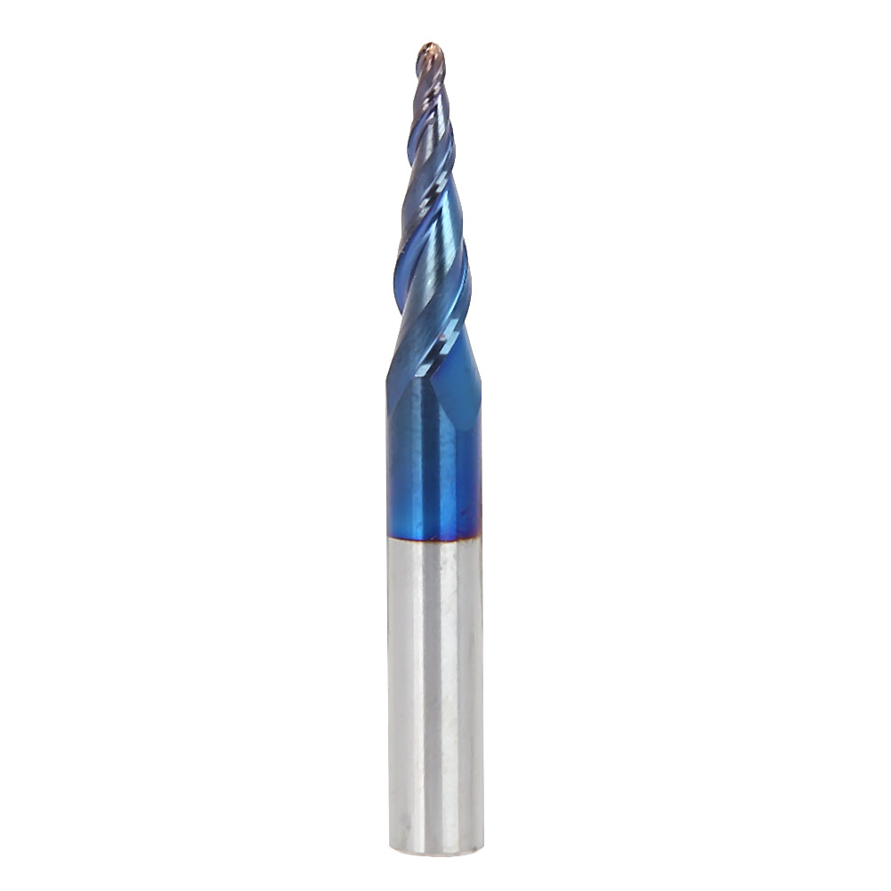 6-mm-vollhartmetall-schaftfräser, Radius 0,75, Schaftdurchmesser 20 Mm, Länge 50 Mm, Hochleistungsbeschichtung