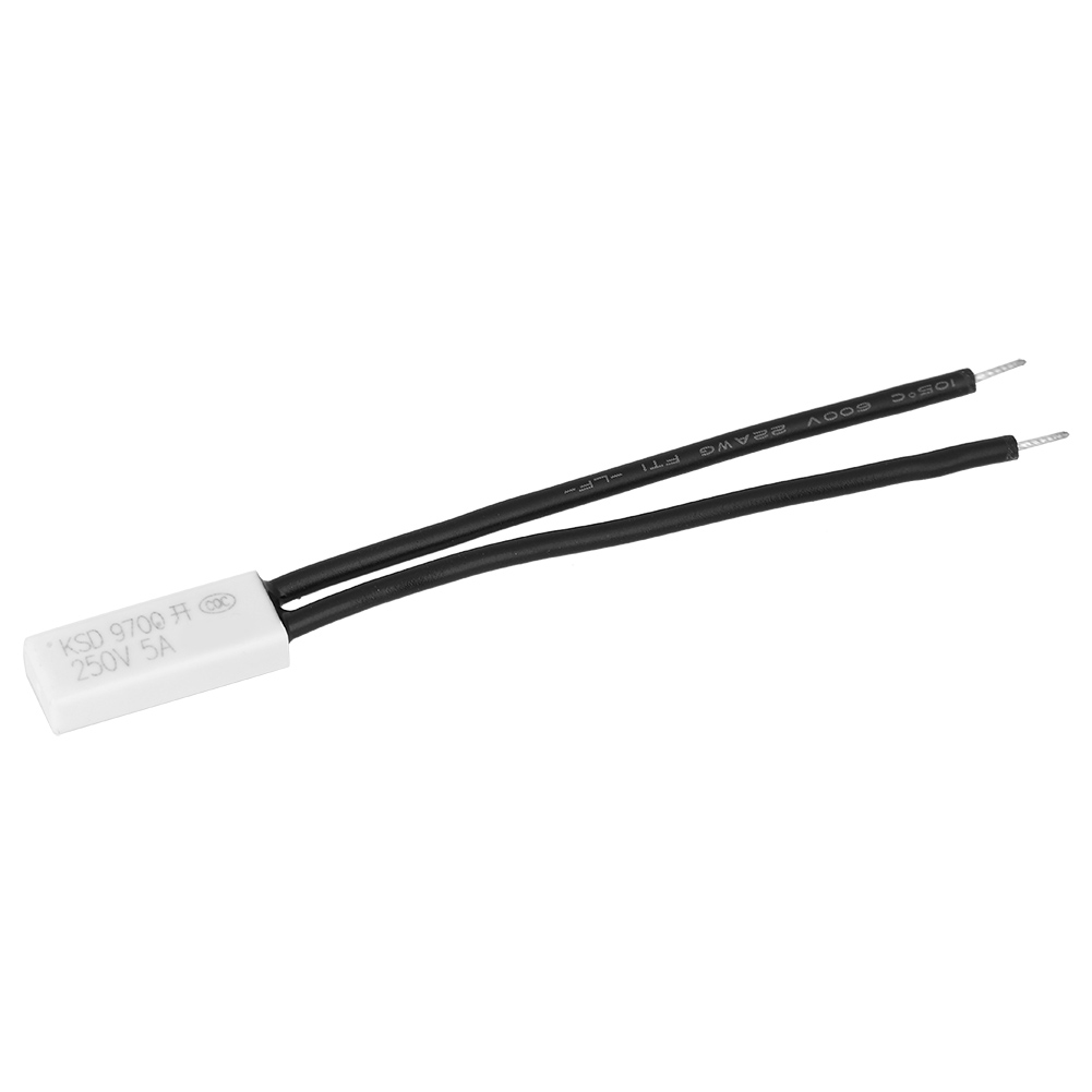 Ksd9700 Thermostat, 10 Stück, Normalerweise Offener Thermoschalter, Thermoschutz, Kunststoffsonde, 60 °c