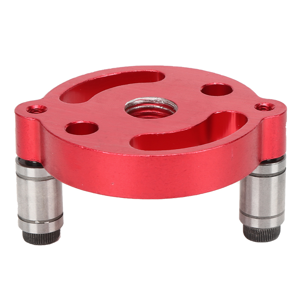 Handgefertigter Gerader Holzlocher Aus Aluminiumlegierung, 4-teiliges Set, Rot A1, Holzbearbeitungslocher