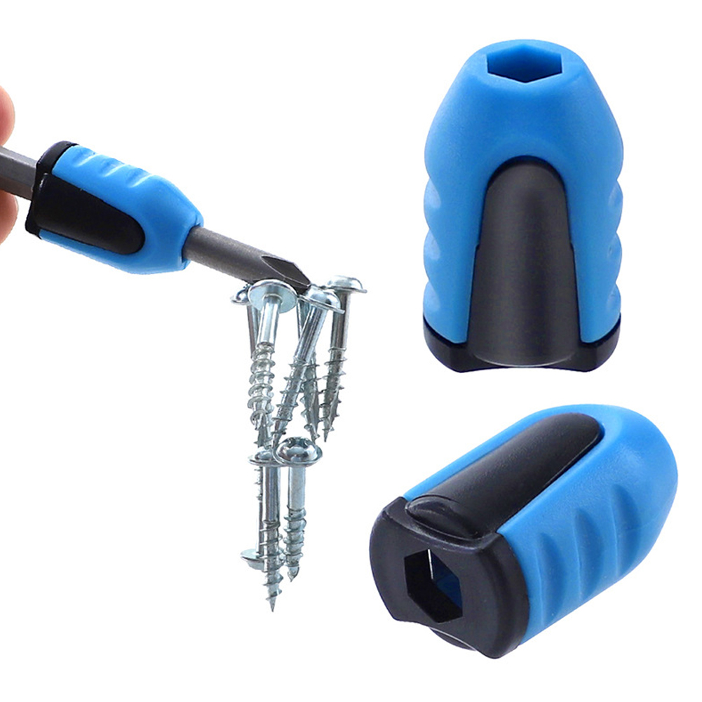 3-teiliger Magnetring Für 6,35-mm-bits, Leistungsstarker Universeller Magnethalter, Schraubwerkzeug, Schraubendreher, Praktische Aufbewahrung, Neodym-magnet.
