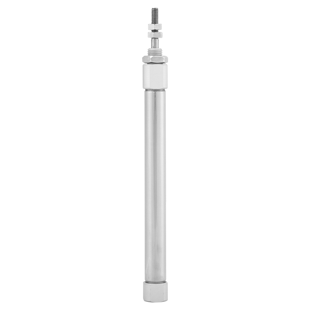 Mini-doppelwirkungs-pneumatikzylinder Mit Einfacher Kolbenstange, 10 Mm Bohrung, 75 Mm Hub, Edelstahlgehäuse