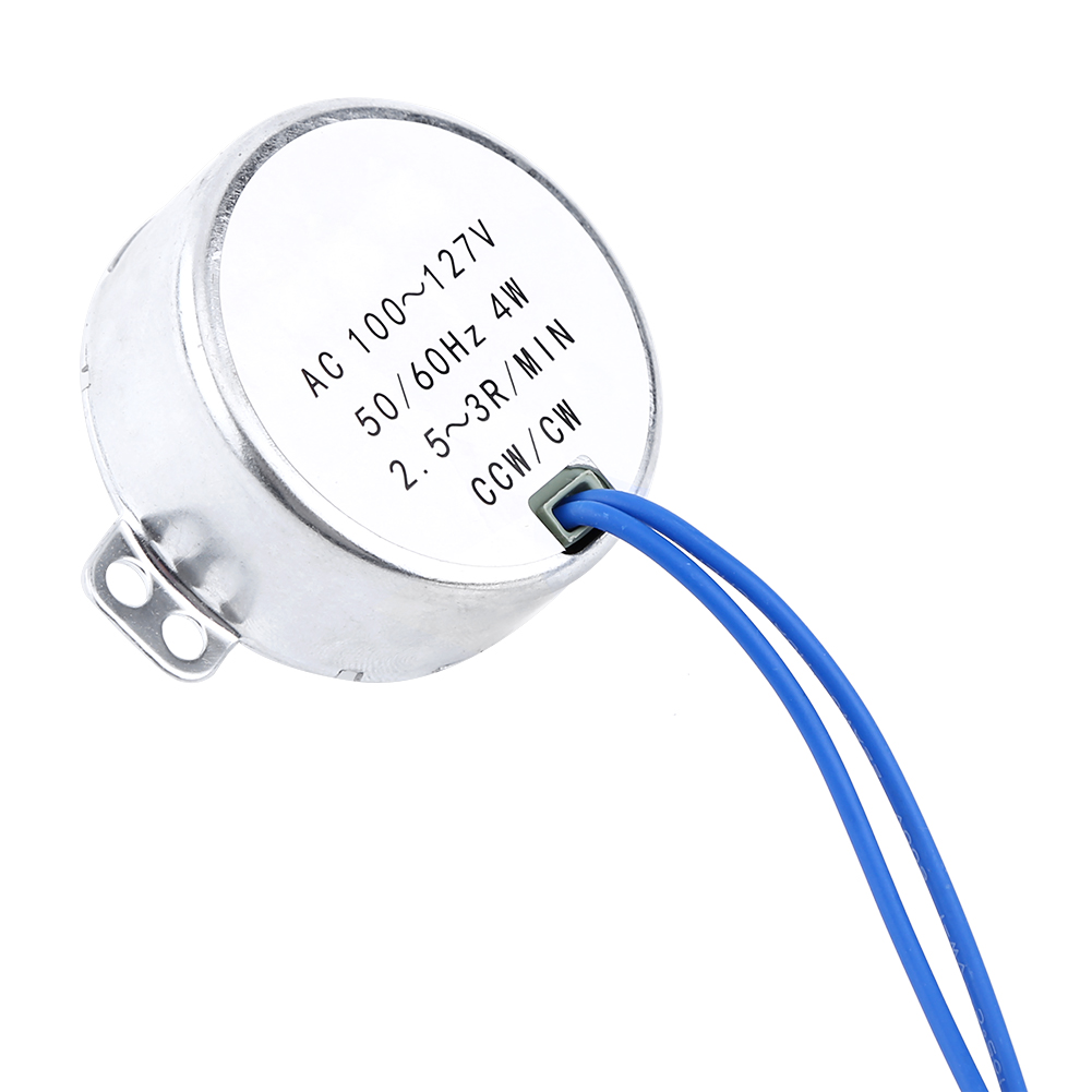 4-w-synchronmotor, 100–127 V Wechselstrom, 50/60 Hz, Rechts-/linkslauf, Mit Getriebe, 1 Stück