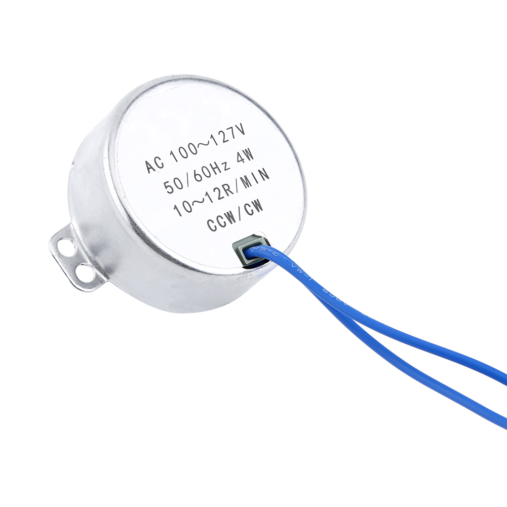 220 V, 4 W, 50/60 Hz Synchronmotor, Drehrichtung Reversibel/im Uhrzeigersinn, Mit Getriebe, 1 Stück