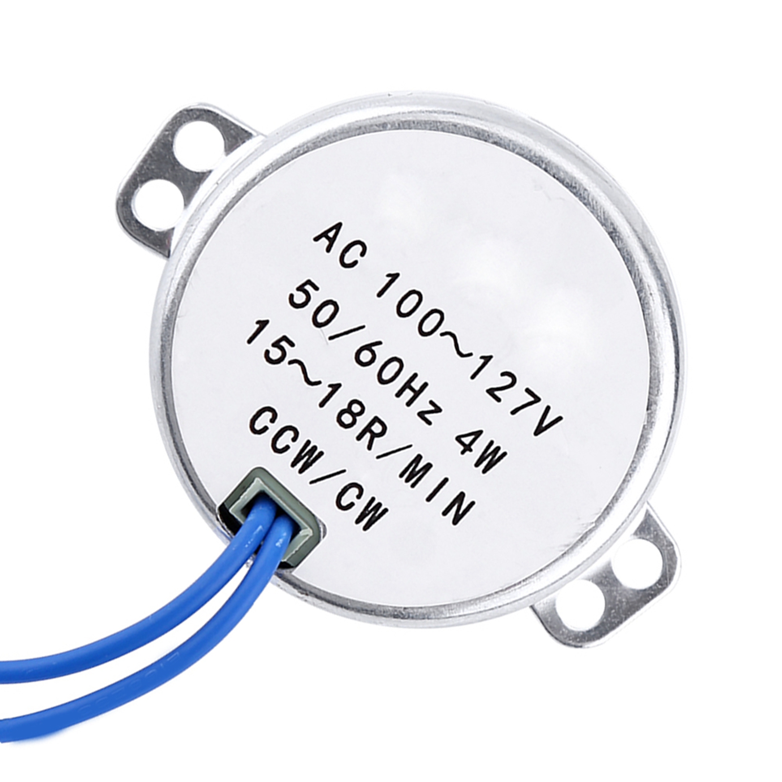 4-w-synchronmotor, 100–127 V Wechselstrom, 50/60 Hz, Drehrichtung: Rechts-/linkslauf, Mit Getriebe, 1 Stück