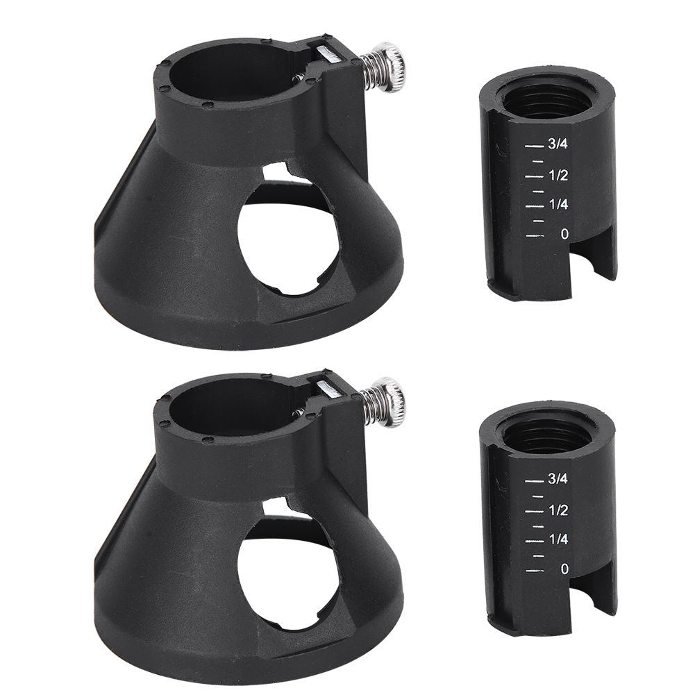 Set Mit 2 Drehbaren Fräspositionierern 18 X 1,5 Mm, Gravurschablone Für Fräsen, Metallschneidführung, Präzisionswerkzeug Für Die Holzbearbeitung
