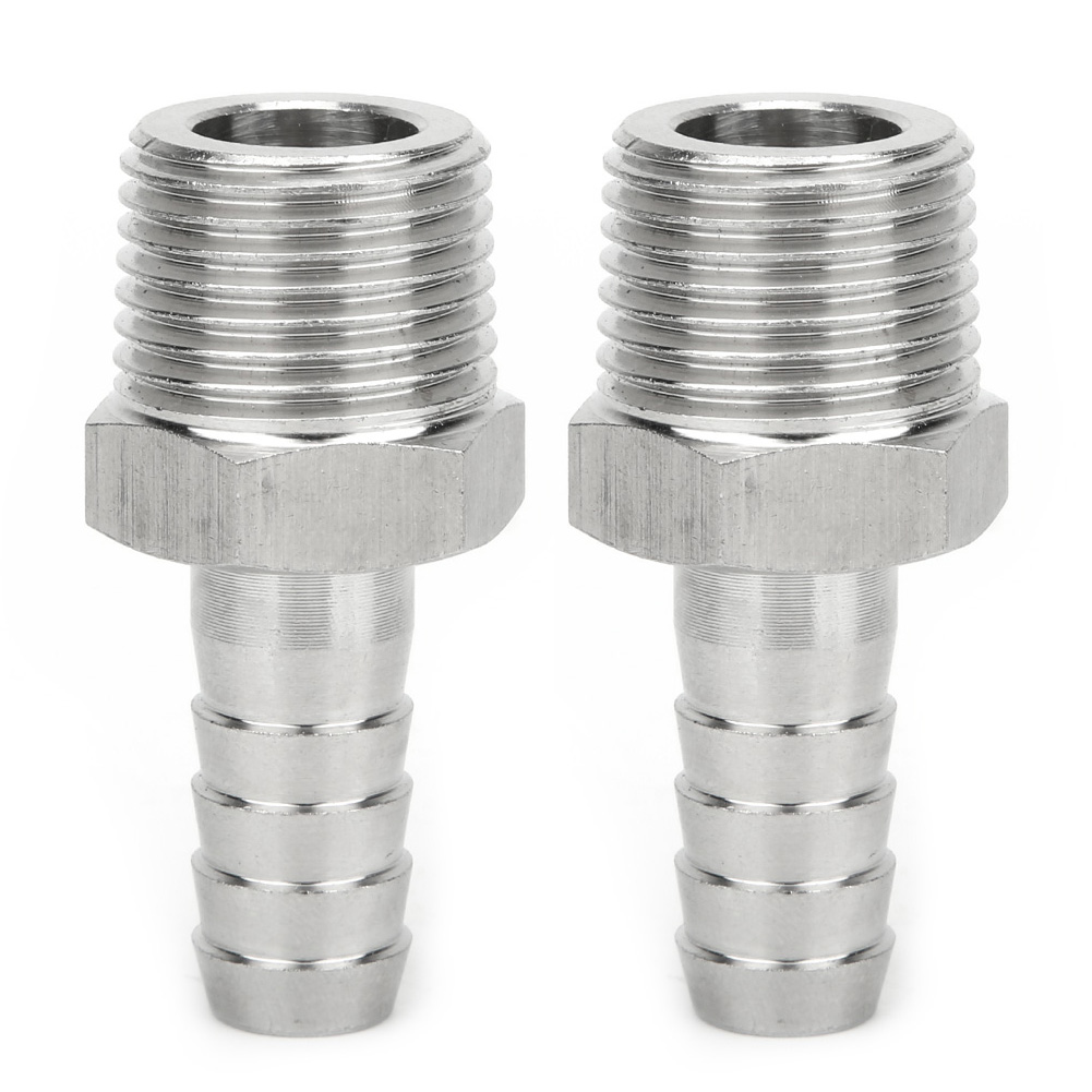 Zweiteilige Schnellkupplung Mit Steckverbindung, 1/2-zoll-bspt-außengewinde, 8-mm-rohrverbinder, Messing-rohrverschraubung