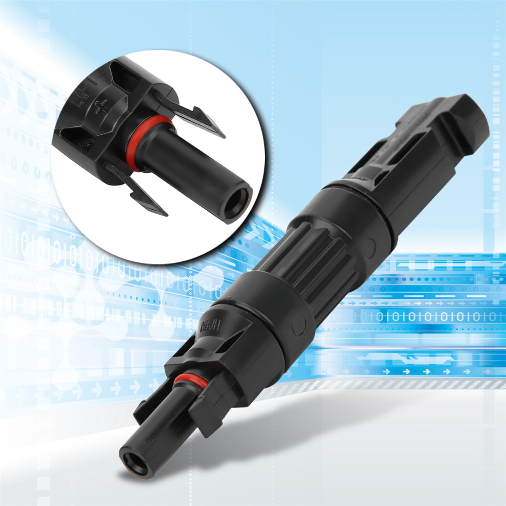 5-teiliger Solarstecker, Versilberter Kupferdiodenleiter, 15-a-ac/dc-kabelanschluss, Für Photovoltaikmodule
