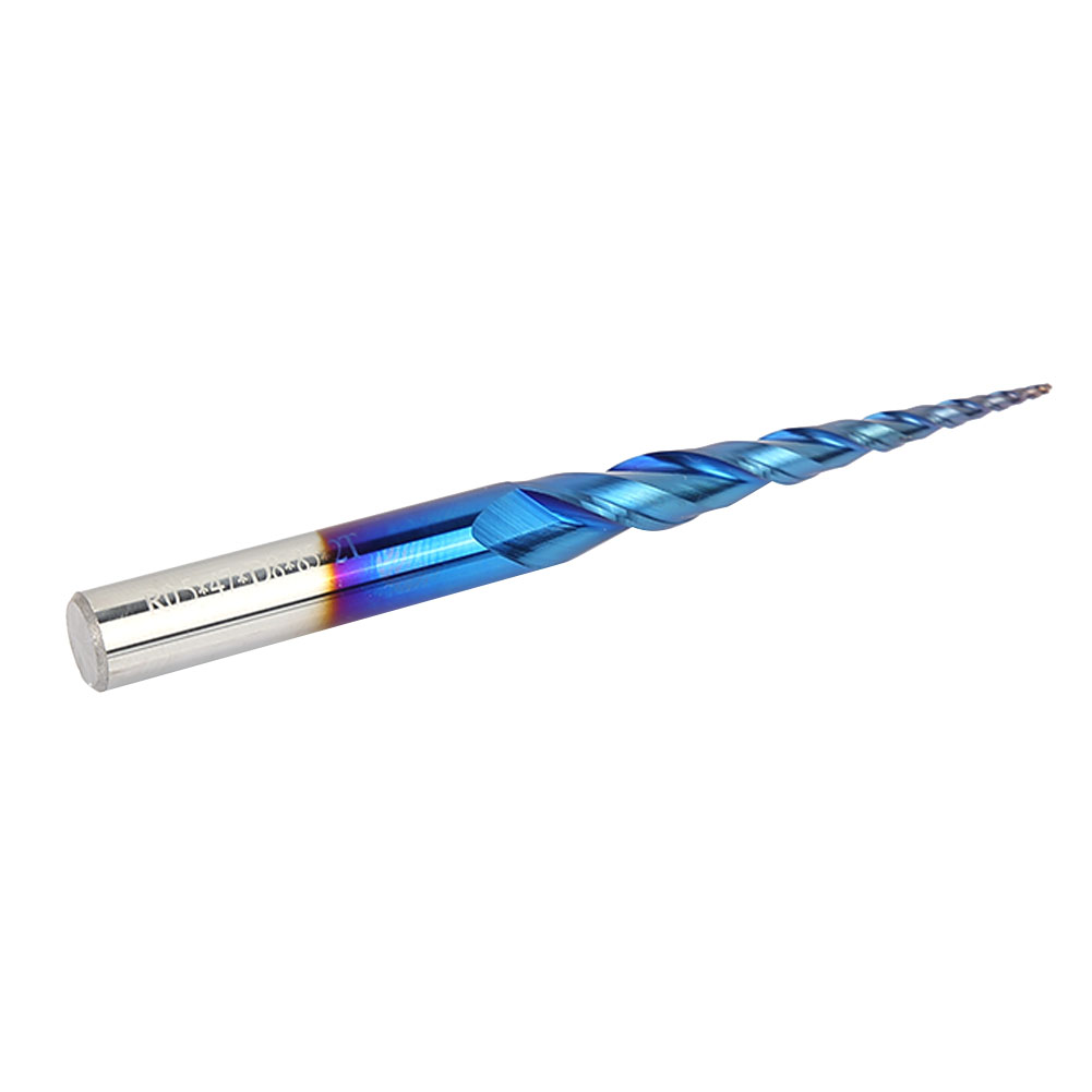 2t Vollhartmetall-fräser R0,547d885, Wolframkarbid-fräser, 1 Stück, 4 Mm Spiralschaft, 85 Mm Länge
