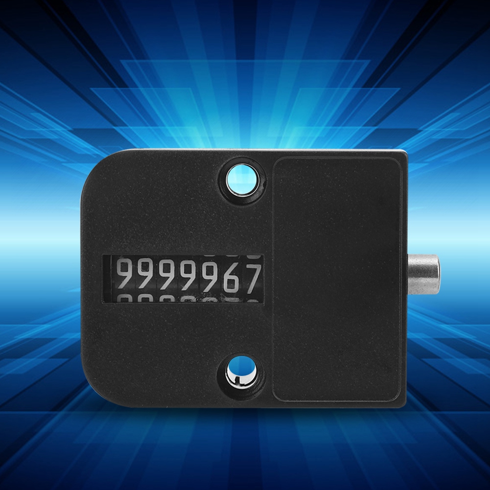 7-stelliger Automatischer Speicherzähler Mit Quadratischer Form, Hochpräzise Mechanische Skala 0-9999999
