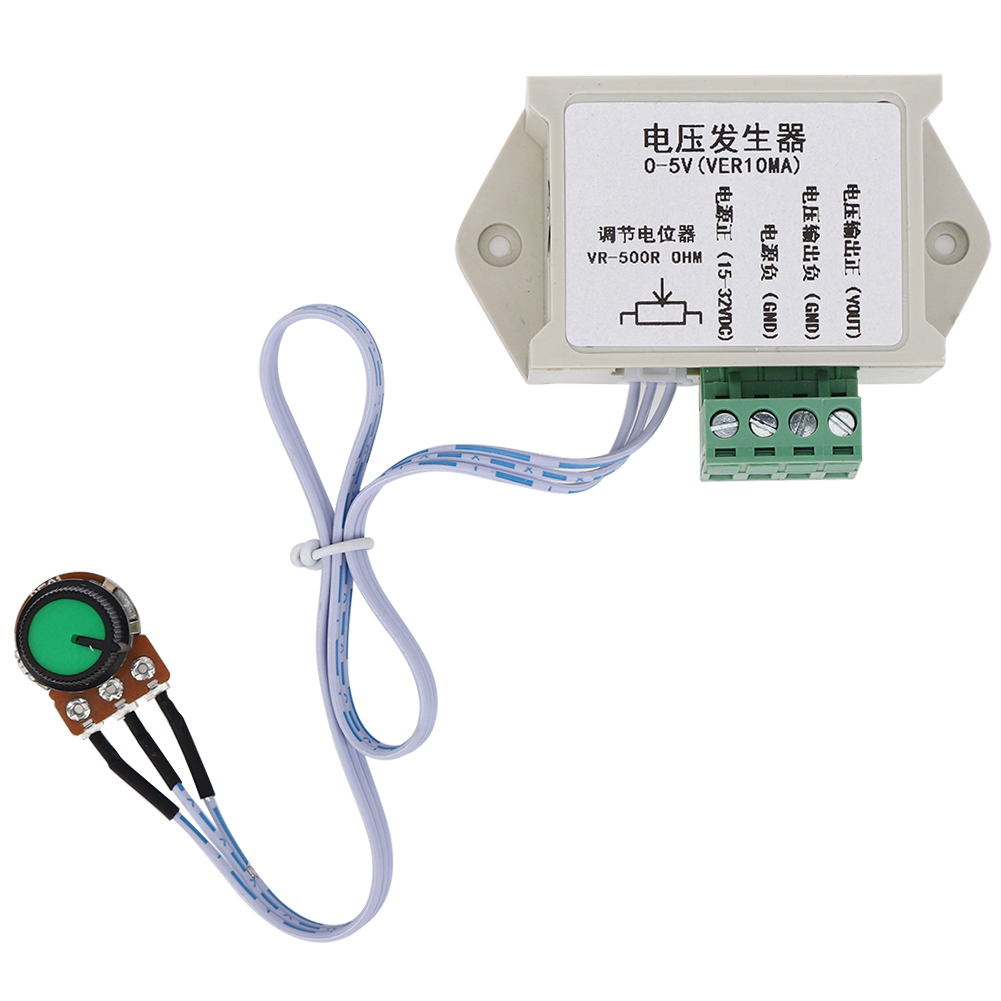 Einstellbarer Potentiometer-spannungsregler 0-5v Dc Für Industrielle Automatisierung, Generatorsteuerung, Präzisionsregelungsmodul.