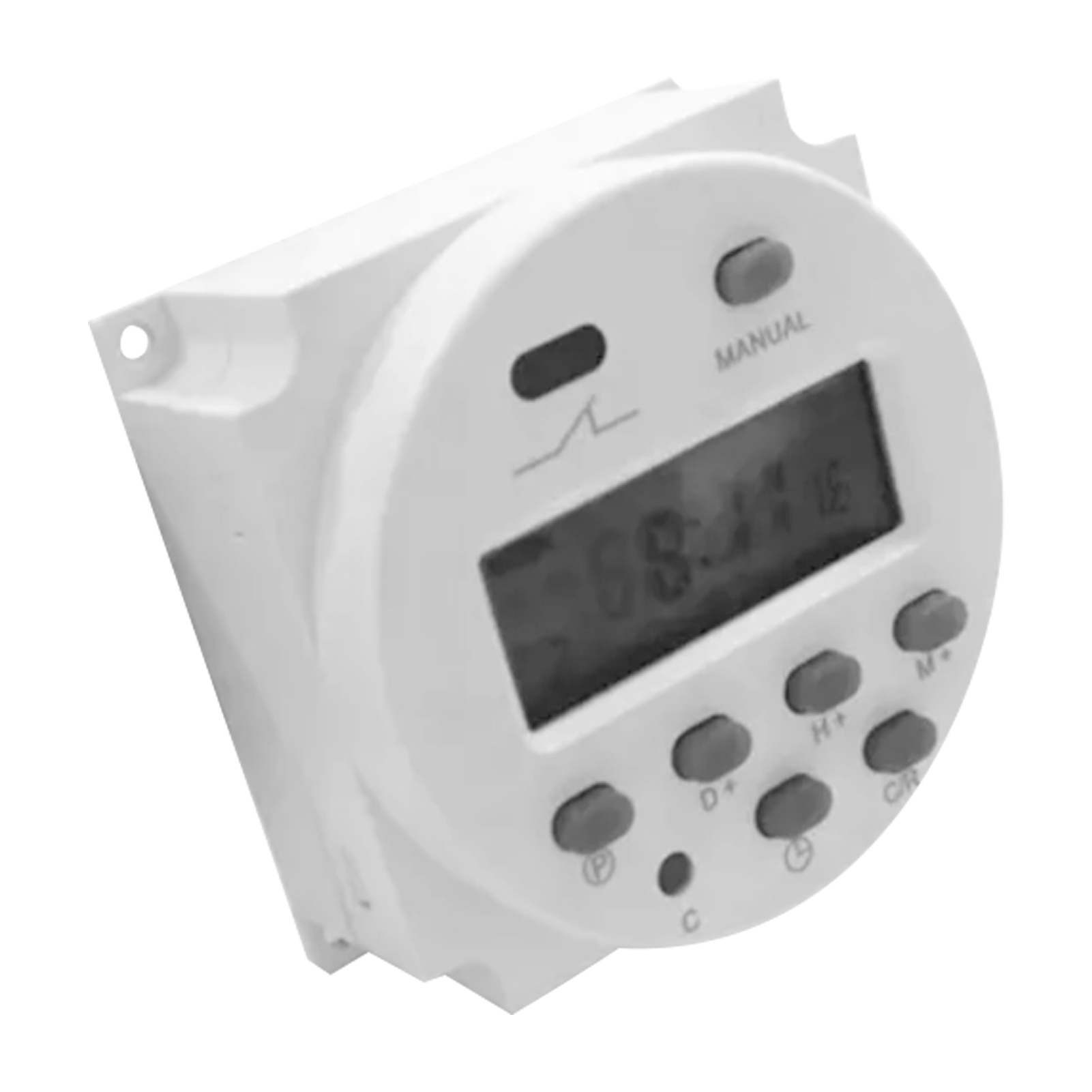 Digitaler Timer Mit Mikroprozessor, Zeitschaltuhr, Lcd-bildschirm, Cn101a, 12 V Dc, 4-adrig