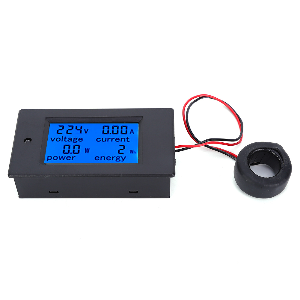 Tspzem-061 Multifunktionales Digitales Lcd-energiemessgerät, Spannungs- Und Stromprüfer, Wechselstrom 230 V, Präzise Messung