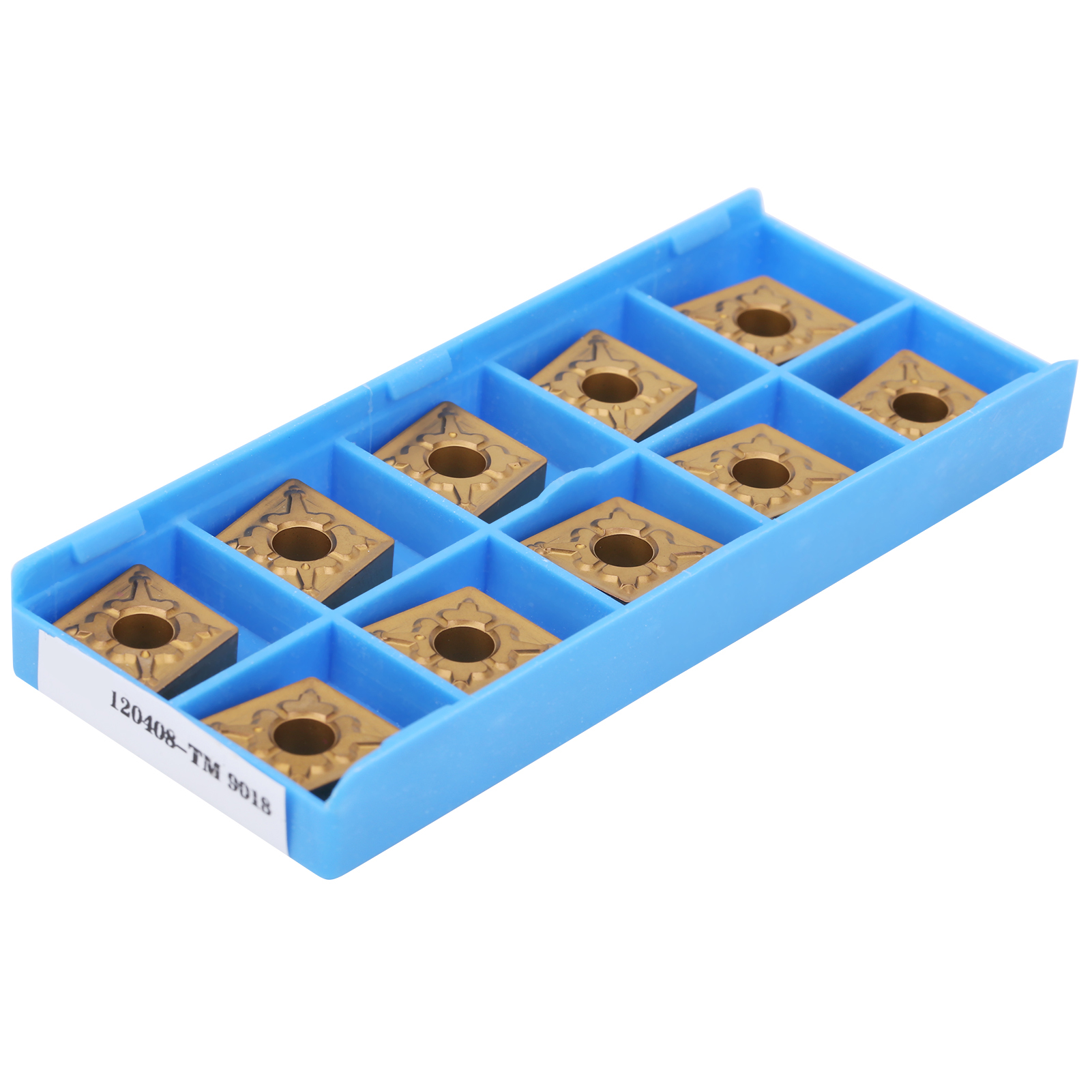 Packung Mit 10 Hartmetall-wendeschneidplatten Cnmg120408-tm Lf9018, Indexierbare Cnc-dreheinsätze, Vollwerkzeug Für Drehmaschinen, Stahl Und Edelstahl, Hochpräzise Oberfläche