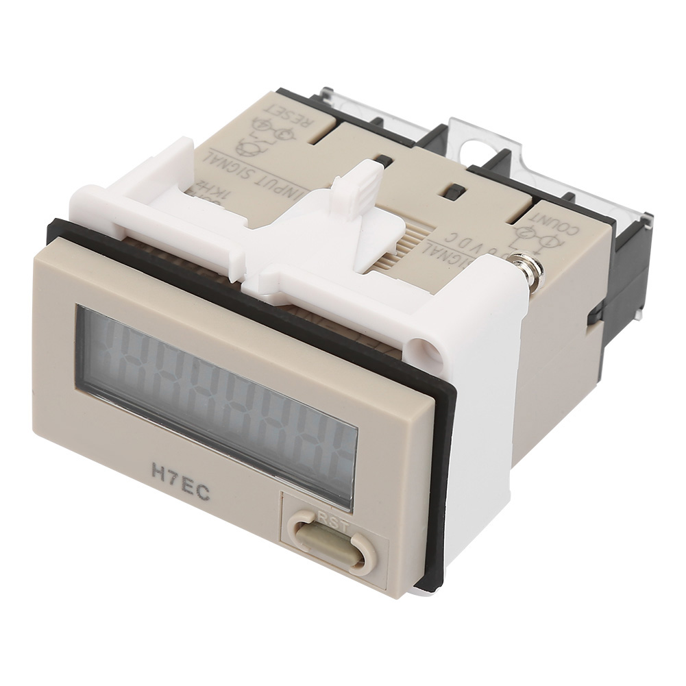 H7ec Nv Dc 3-36v Digitaler Stromzähler, 8-stellige Lcd-anzeige, Zähler