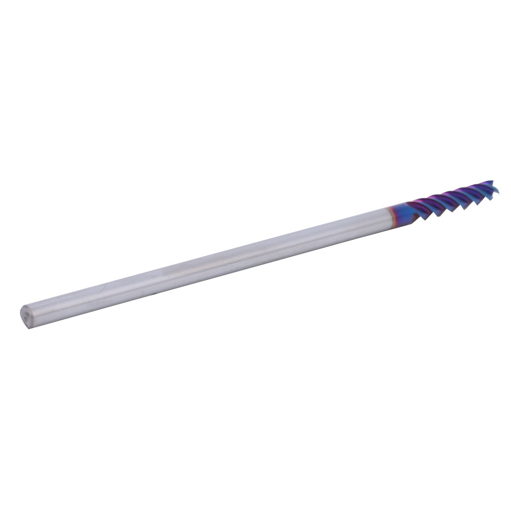 Vollhartmetall-schaftfräser, 2 Größen, 4 Schneiden, Hrc65°-nanobeschichtung, 4 Mm Schaftdurchmesser, 20 Mm Schnittdurchmesser, 100 Mm Gesamtlänge