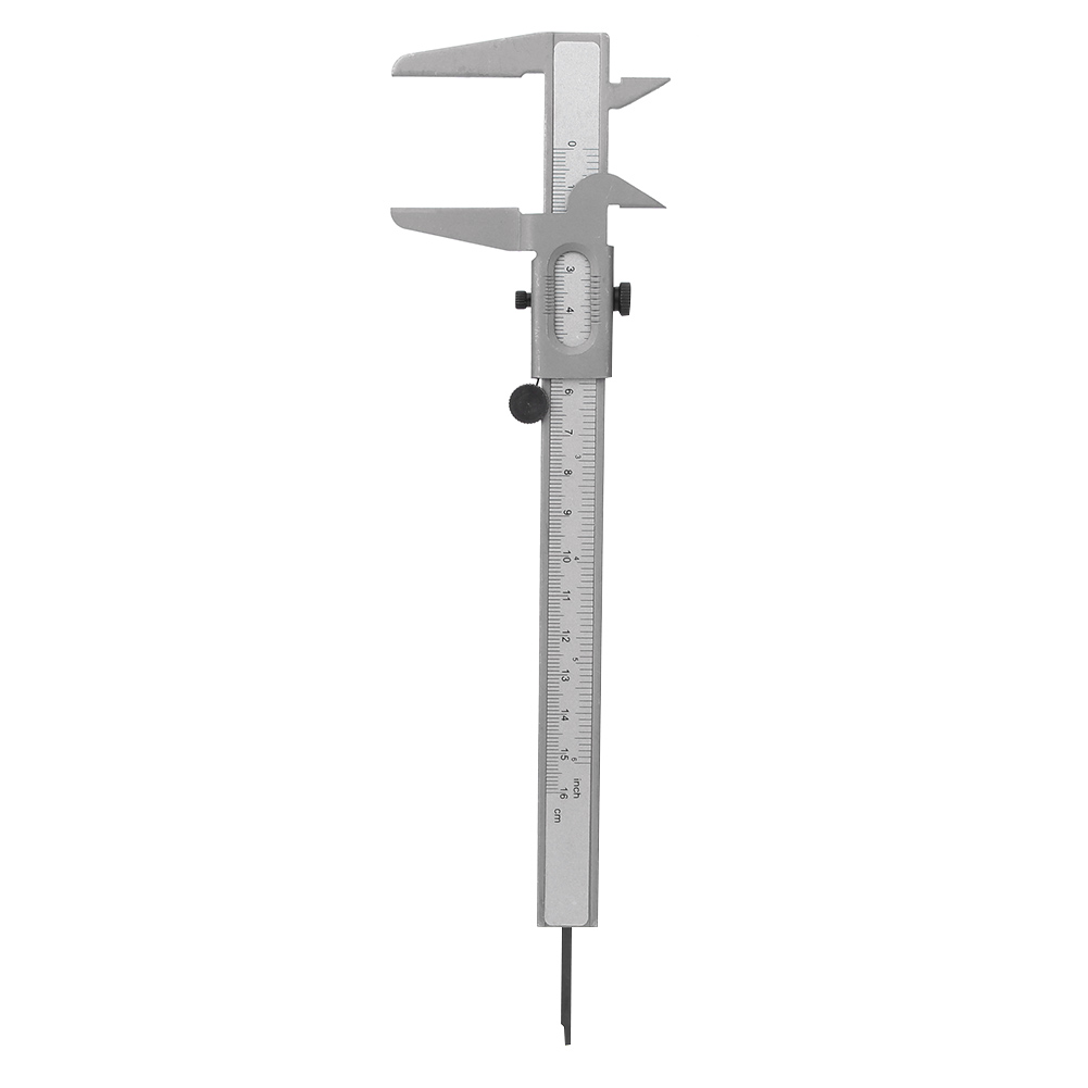 Präzisionsmessschieber Aus Metall, Manuelles Mikrometer-messwerkzeug, 150-mm-lineal, Schraubstock, Dimensionskontrollinstrument, 6 Zoll.