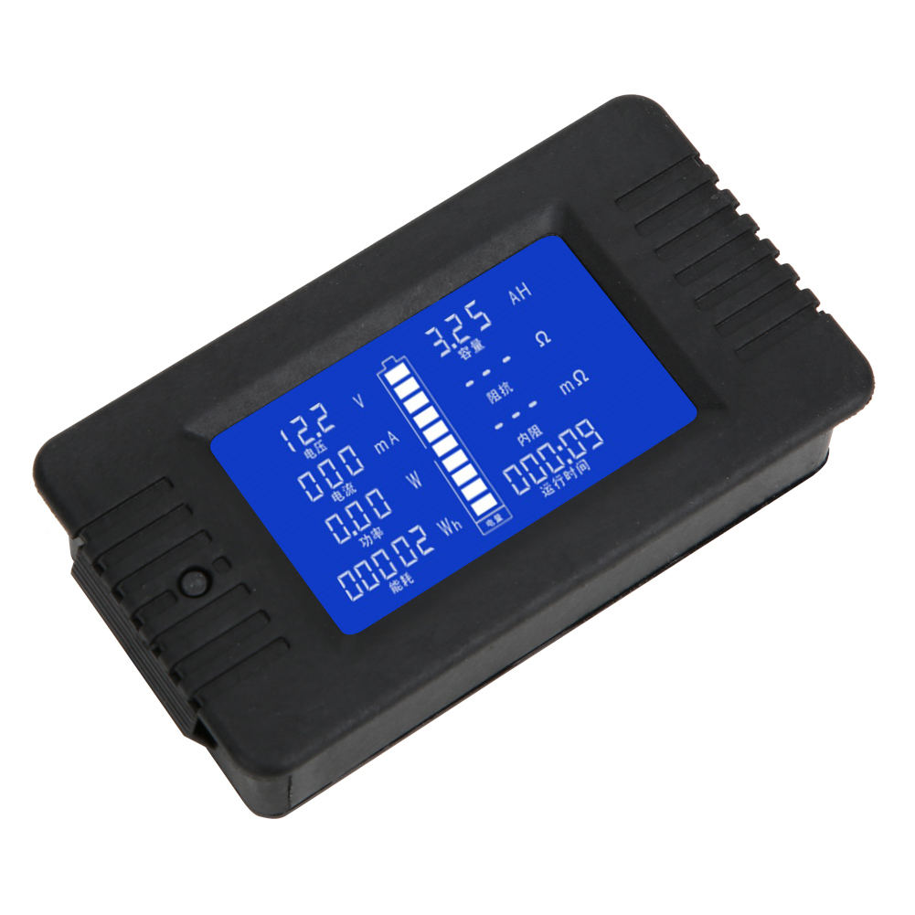 Das Multifunktions-batterietestgerät Pzem-015 Misst Stromstärke, Spannung, Leistung, Energie, Kapazität Und Impedanz.
