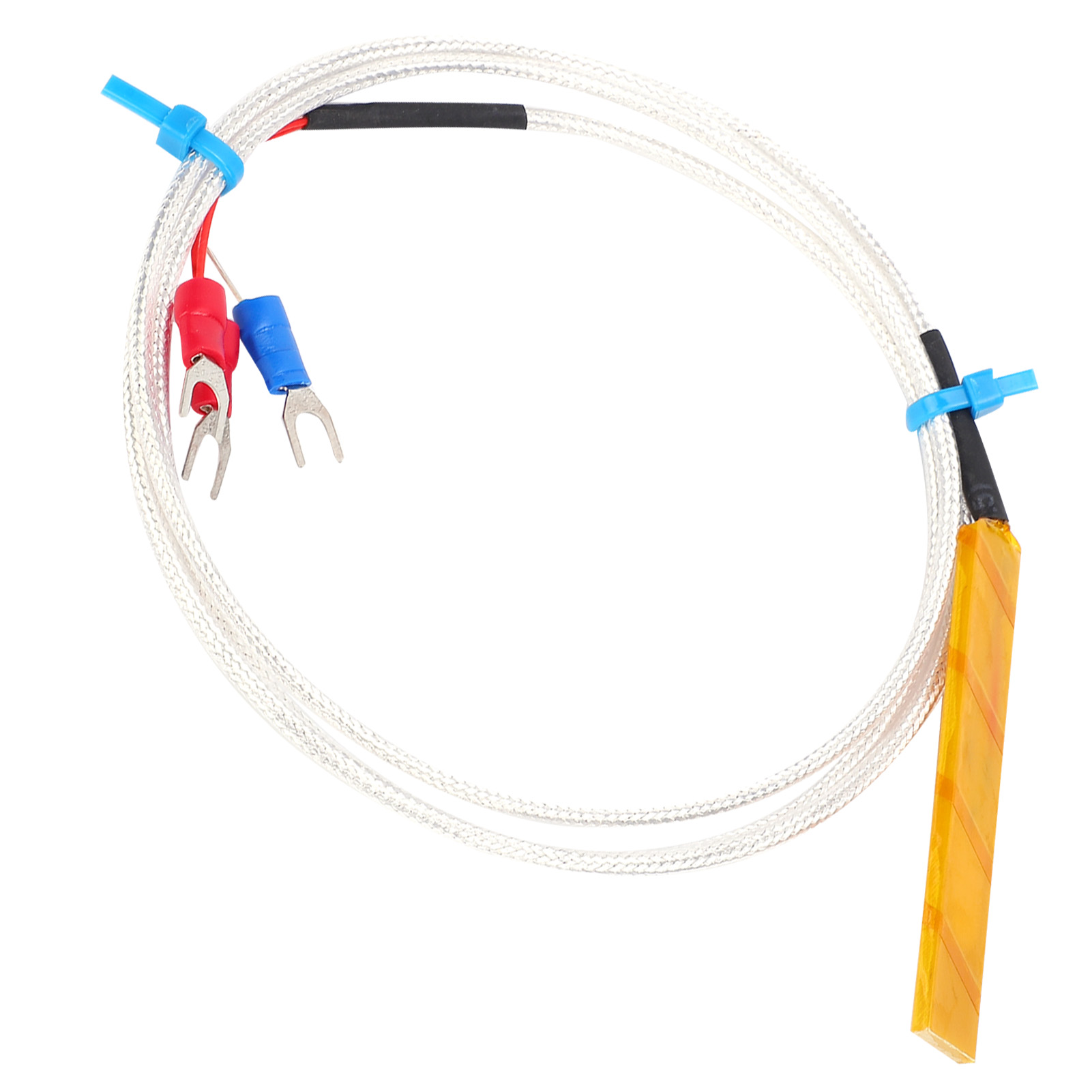 Wasserdichter Pt100-temperatursensor, Thermistor-thermometersonde, Präzise Messung, Patch-typ, 2 M Kabel