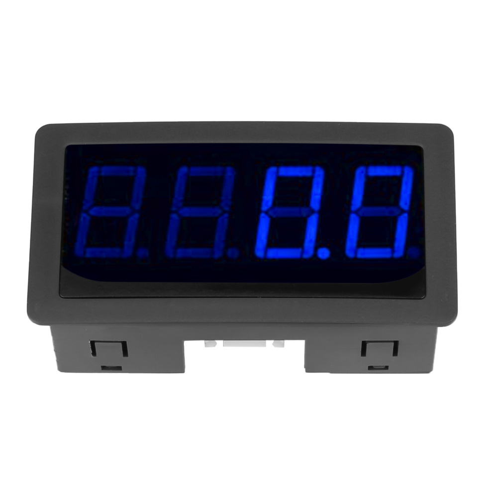 4-stelliger Digitaler Led-tachometer Mit Drehzahlmesser Und Npn-hall-effekt-sensor (blau)