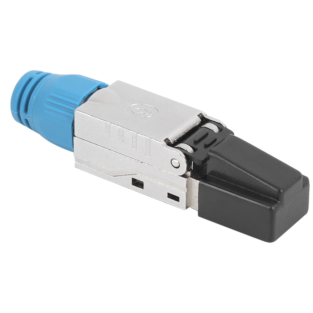 Geschirmter Cat8 Rj45-stecker, Crimpfreies Werkzeug, Einportig, Wasserdicht Und Robust, Für Netzwerkverteilung Und Hochgeschwindigkeits-ethernet-verkabelung.