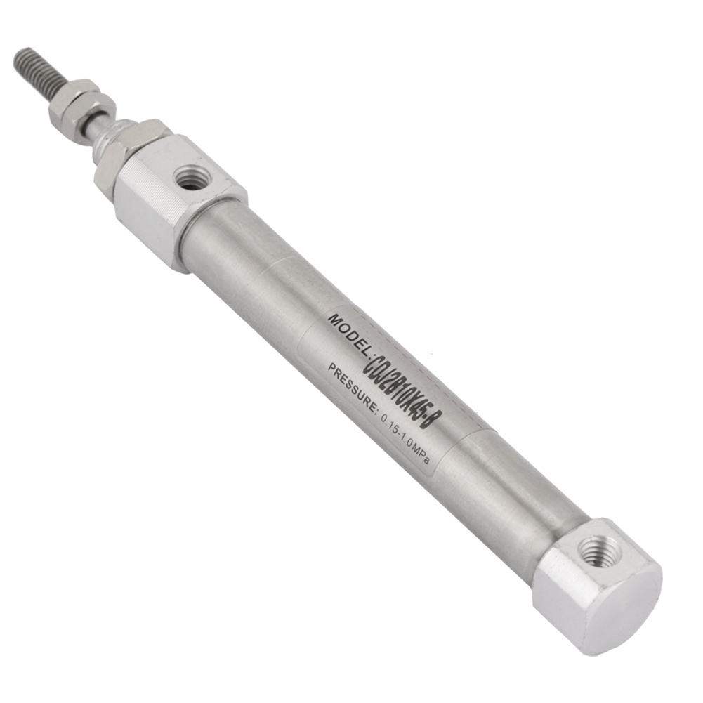 Doppeltwirkender Pneumatikzylinder Cdj2b10-45b, Edelstahl, 10 Mm Bohrung, 45 Mm Hub