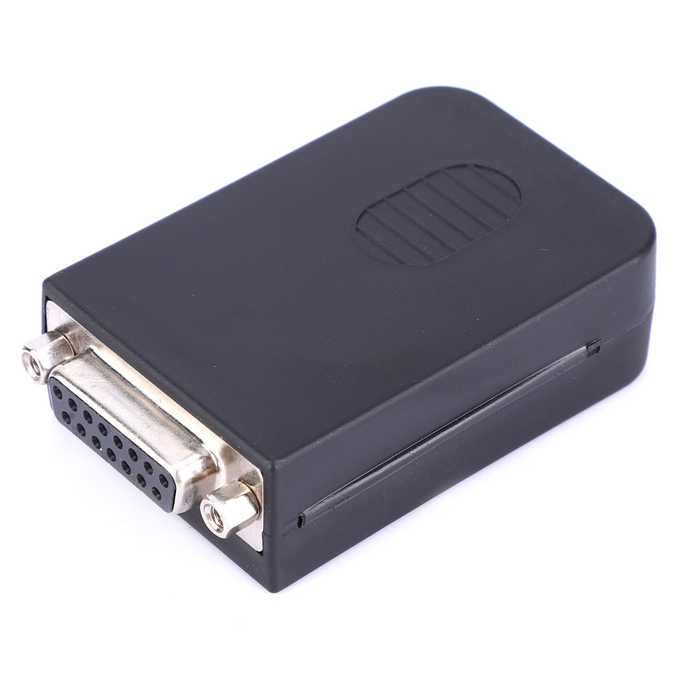 Db15 M1-01 Serielle Buchse Mit Klemmenblock, 2 Stück, Adapter Mit Schwarzem Gehäuse Für Die Verdrahtung
