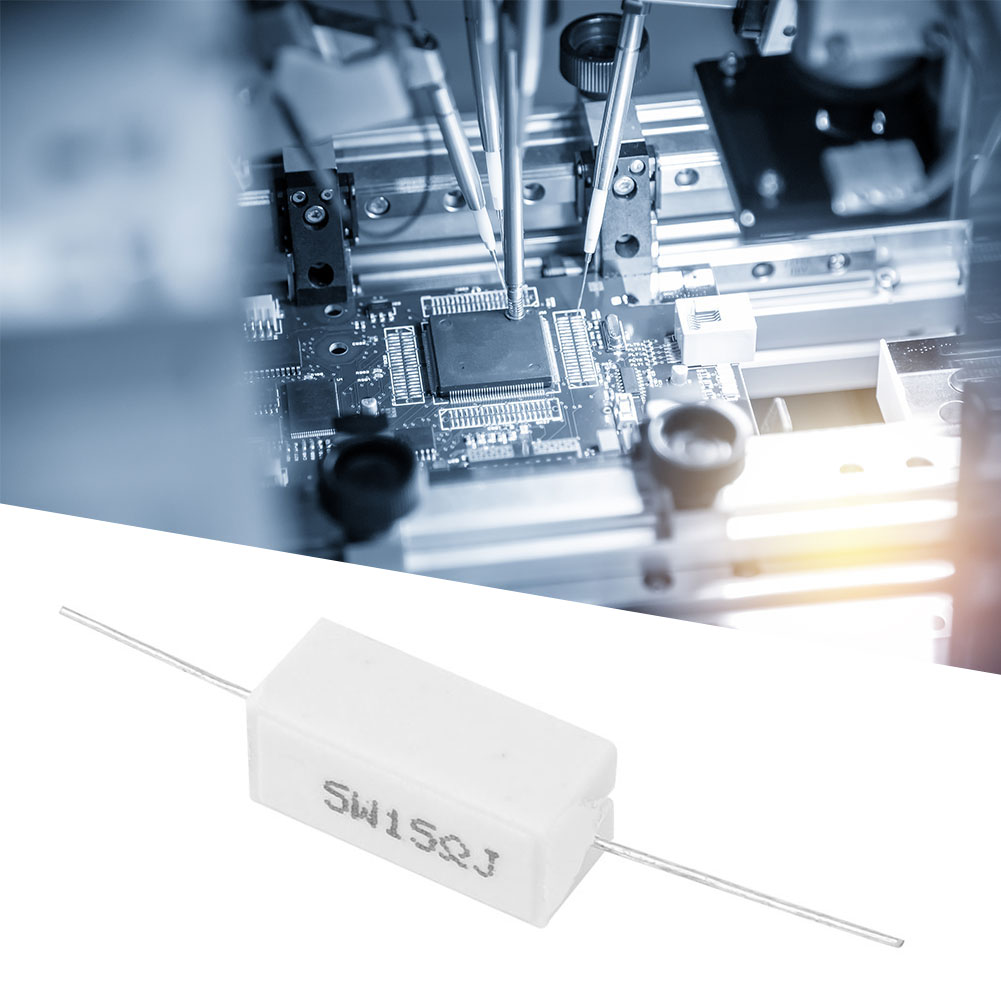 10 Zementwiderstände, 5 W, 15 Ohm, 5 %, Elektronische Bauteile, 10er-packung