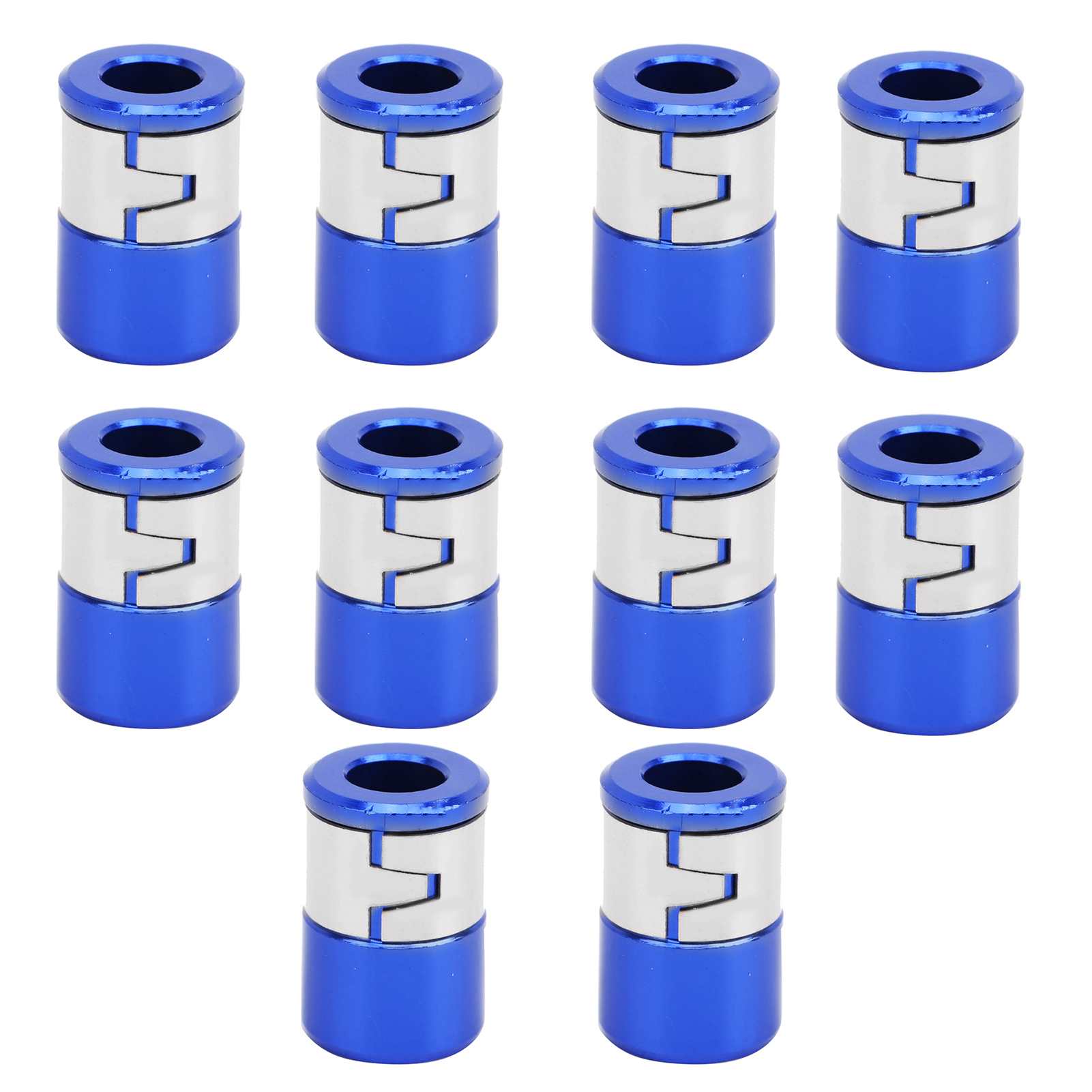 Set Mit 10 Magnetischen Schraubendreherringen, Rutschfest, Schraubzubehör, Magnetisierungsring Für Bits, Professionelles Werkzeug
