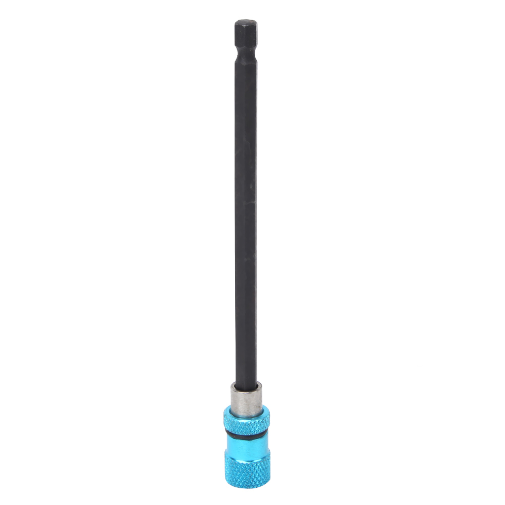 Magnetischer Schnellwechsel-bithalter Aus Edelstahl, 1/4-zoll-schaft, Blau, 150 Mm