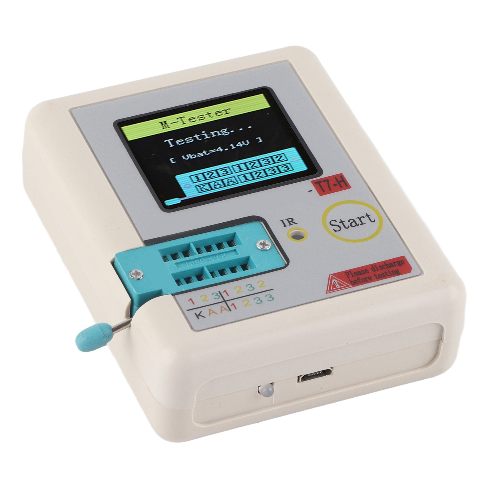 Lcr T7h Transistortester, Tft-grafikdisplay, Multifunktions-testmultimeter
