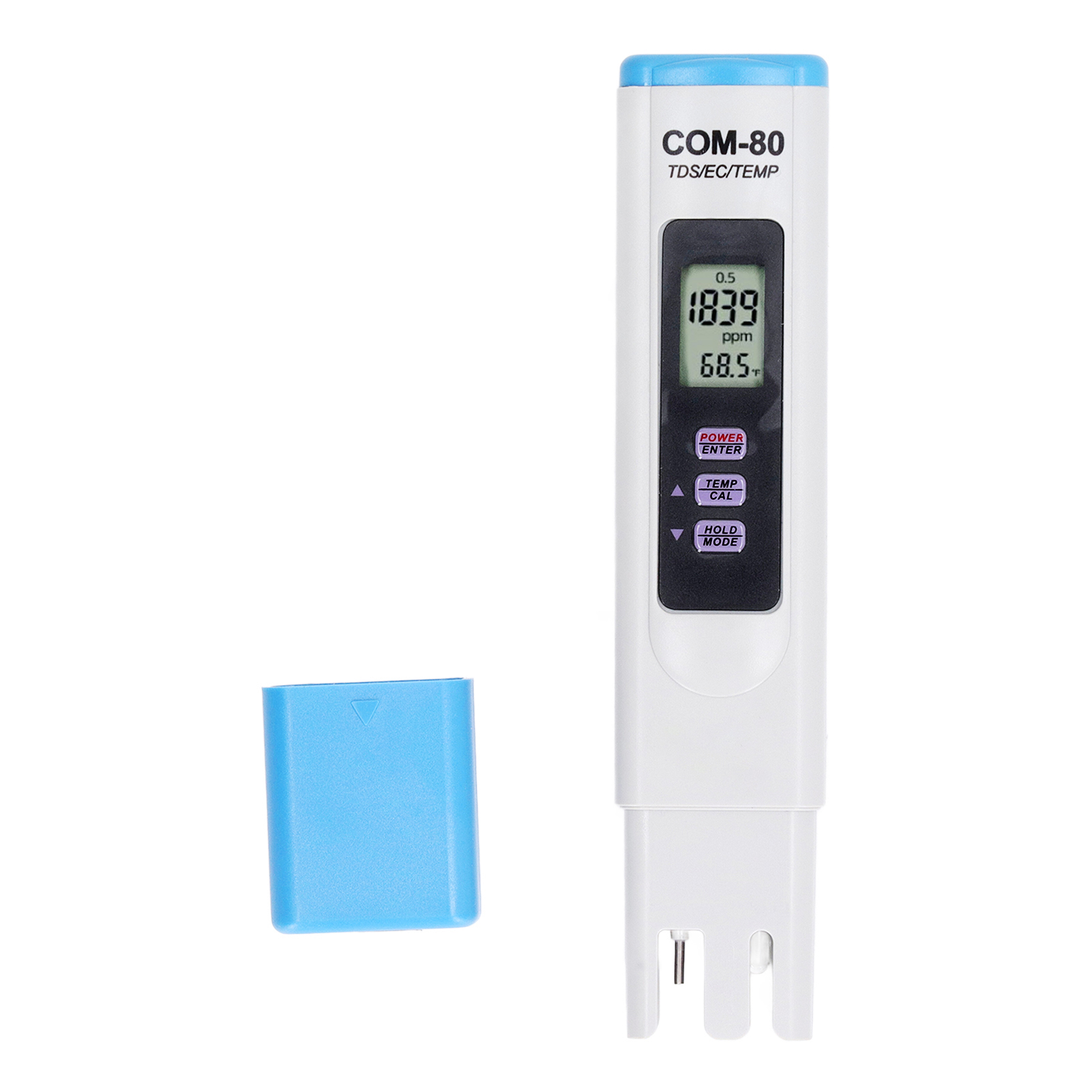 Tragbarer Multifunktions-wassertester Mit Ph-, Tds-, Ec- Und Temperaturmessung Sowie Automatischer Kompensation Für Die Aquarienwasserqualität.