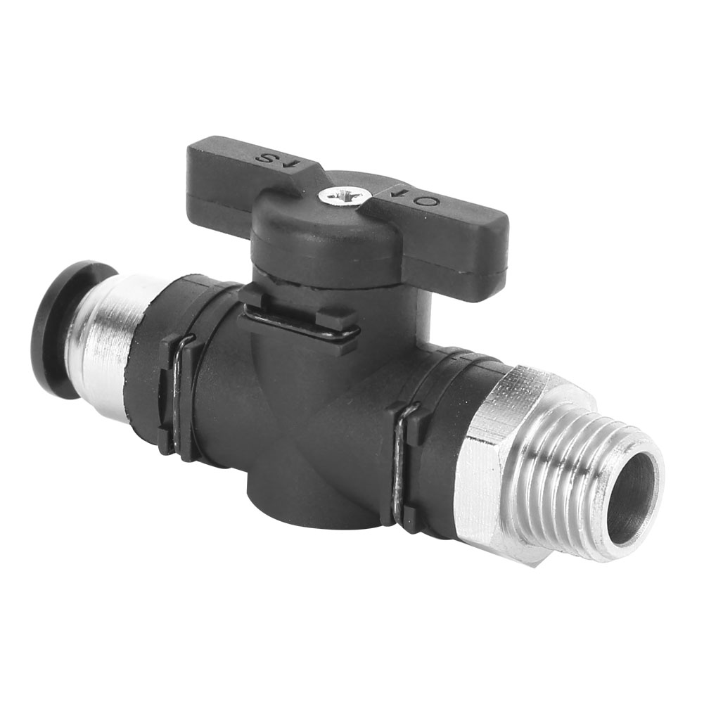 8-mm-pneumatik-schnellkupplung, Handventil Mit Bspp Bc8-04-außengewinde