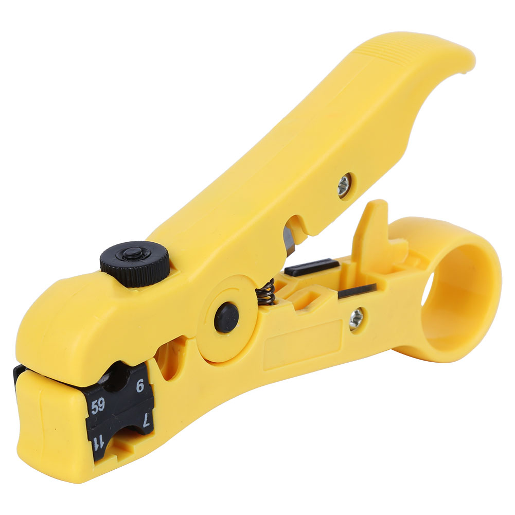 Ht-352 Kabelabisolierzange, 120 Mm (4,7 Zoll) Multifunktionszange Für Koaxialkabel, Präzises Und Robustes Abisolierwerkzeug