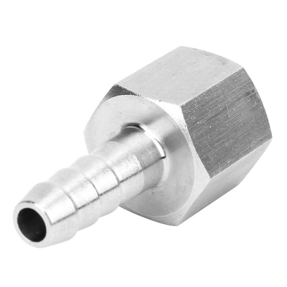 Zweiteilige Pneumatische Schnellkupplung, 3/8-zoll-bspp-innengewinde Mit 6-mm-schlauchanschluss, Schraubverbindung Für Druckluft