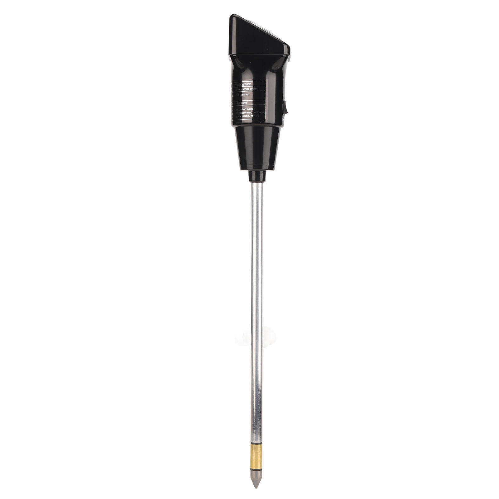 Tragbares Bodenmessgerät, Ph-meter Für Bodenfeuchte Und Bodenfeuchte Mit Stecksonde Für Gewächshäuser, Landwirtschaftliche Flächen Und Gärten